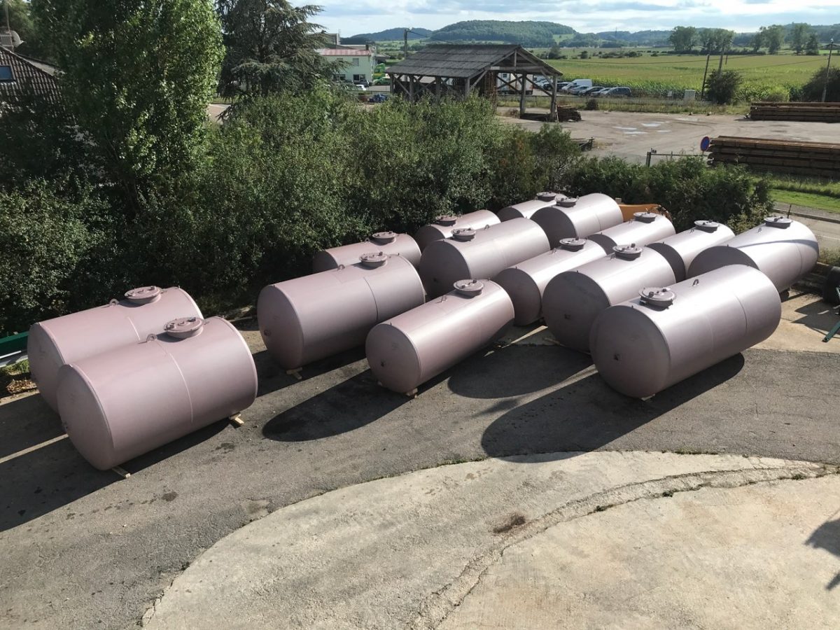 Réservoirs double parois